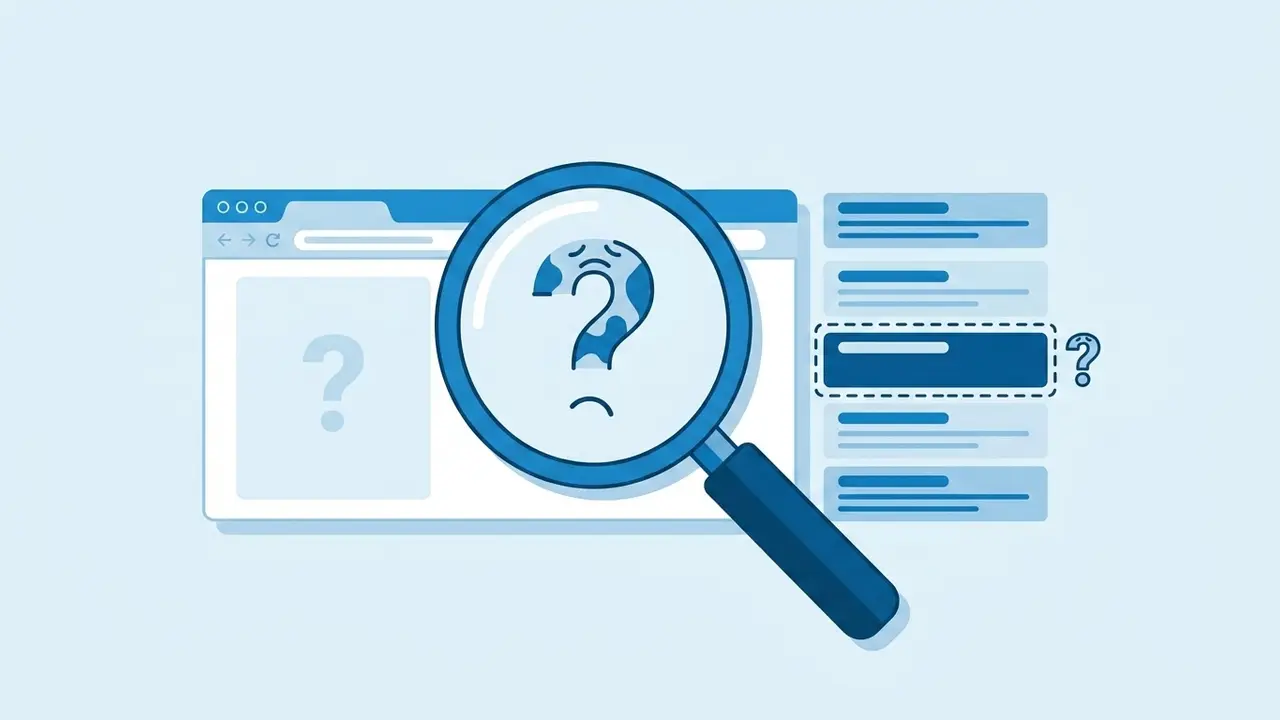 Illustration : Pourquoi mon site n'apparaît pas sur Google ? 10 causes et solutions