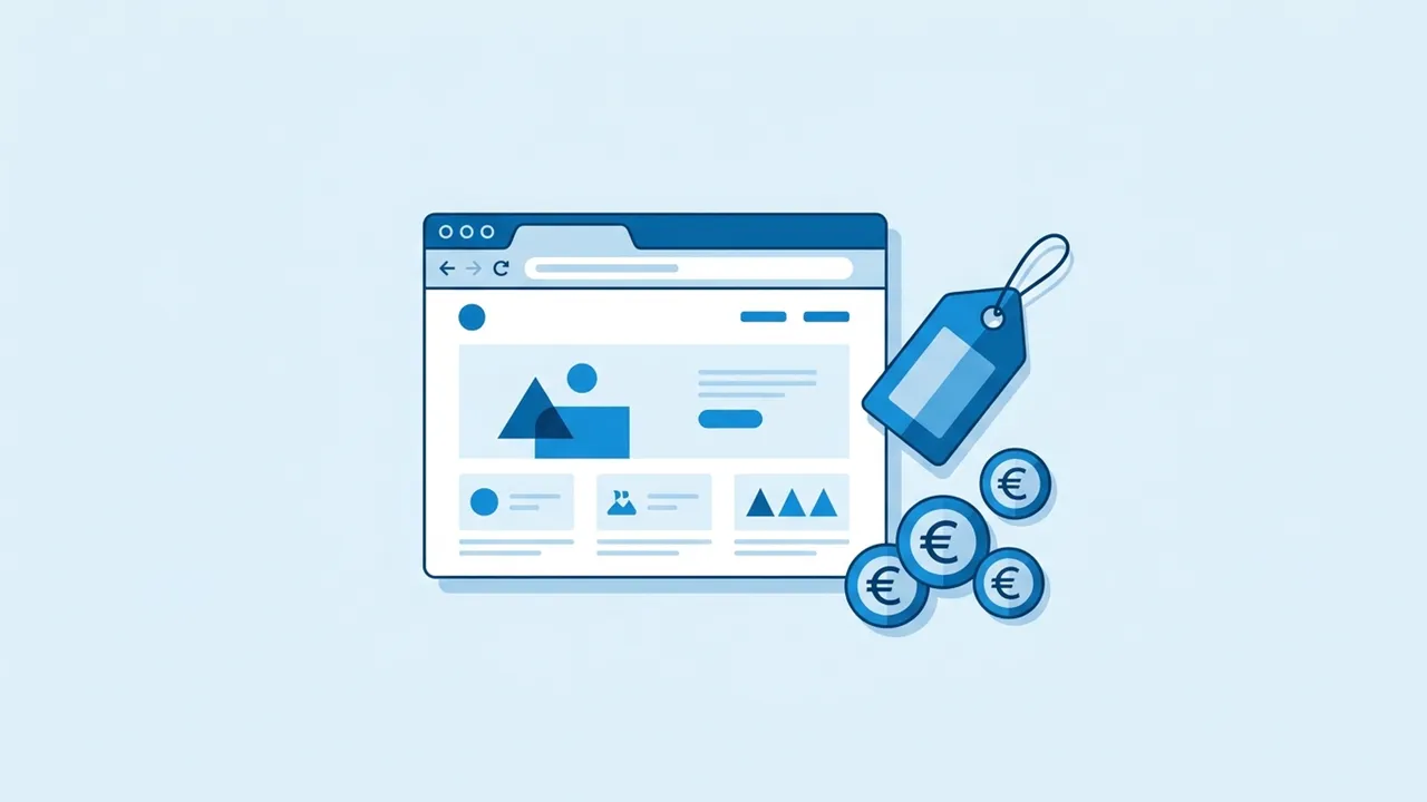 Illustration : Prix d’un site internet en 2026